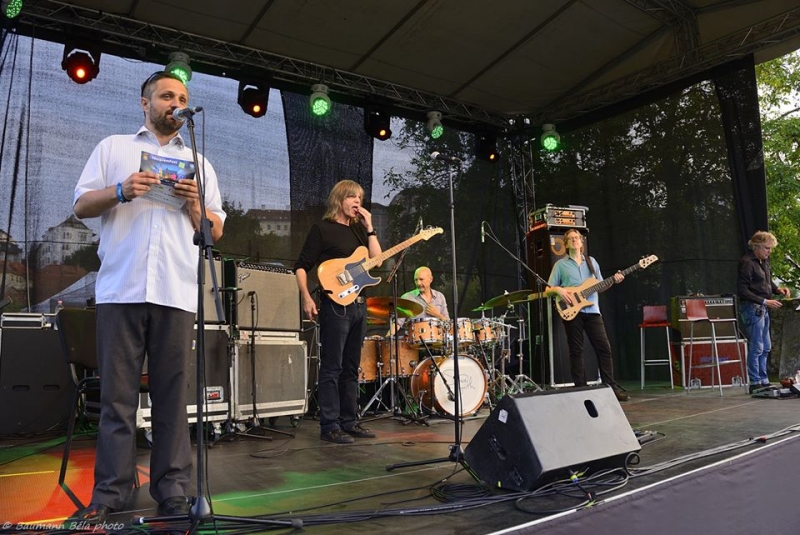 Fényképek - Mike Stern & Didier Lockwood Band - VeszprémFest FestGarden / Műsorvezető: Keresztes János / Fotó: Baumann Béla